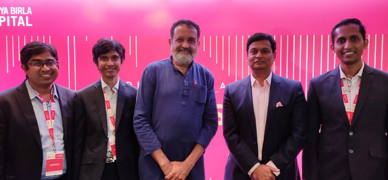 Aditya Birla BizLabs winner SheetKraft felicitated by Padma Shri Mohandas Pai